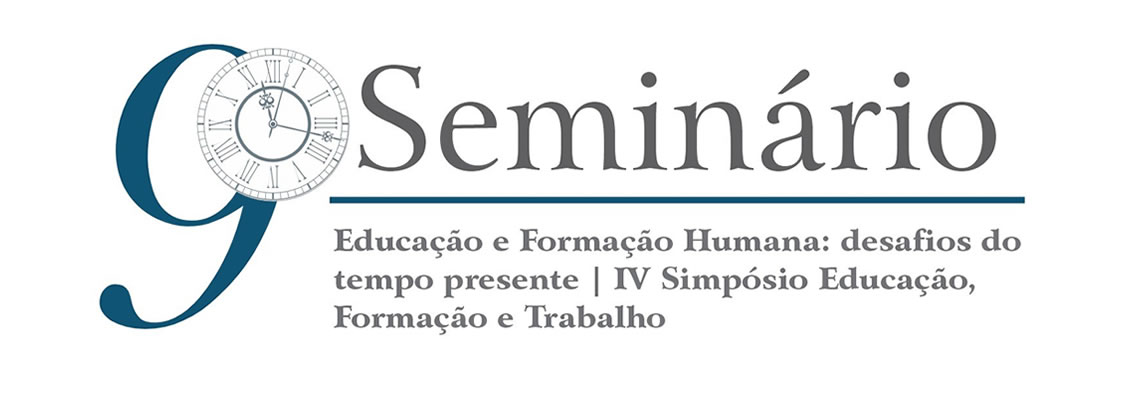 9º Seminário / IV Simpósio da pós-graduação em Educação