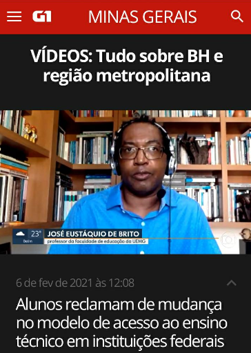 foto jose eustaquio tvglobo